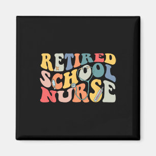 Retro Vintage Schulkrankenversorgung Magnet