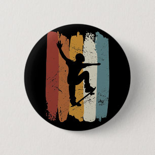 Retro-Vintage-Skateboard Button