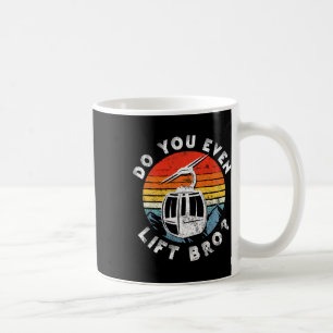 Retro Vintage Ski Hebst du überhaupt was Bro 1  Kaffeetasse