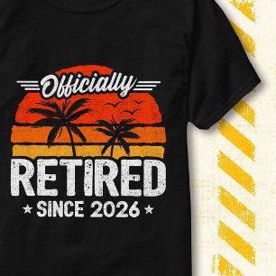 Retro Vintage Sonnenuntergang Palme Offiziell Im R T-Shirt