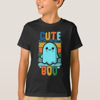 Retro Vintage Süßer Halloween-Geist T-Shirt