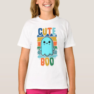 Retro Vintage Süßer Halloween-Geist T-Shirt
