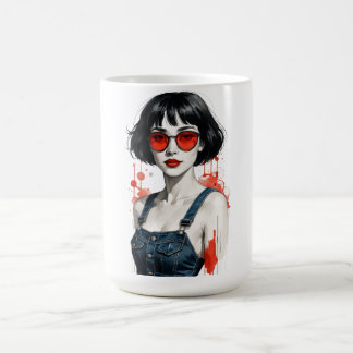 Retro-Vintage-Tasse - 80er 90er Y2K Nostalgie Pop- Kaffeetasse