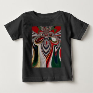 Retro Vintage Textur Abstrakte Kunst drucken Baby T-shirt