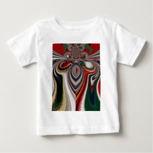 Retro Vintage Textur Abstrakte Kunst drucken Baby T-shirt