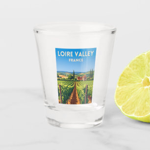 Retro Vintage Travel Loire Vincenzo Schnapsglas