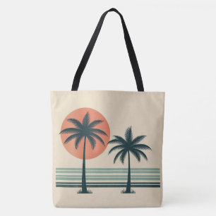 Retro/Vintage tropische Palmen
