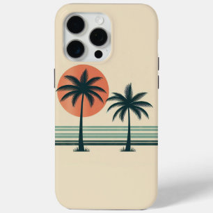 Retro/Vintage tropische Palmen Case-Mate iPhone Hülle