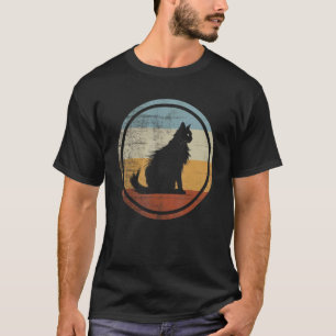 Retro Vintage Türkische Angora-Katze T-Shirt