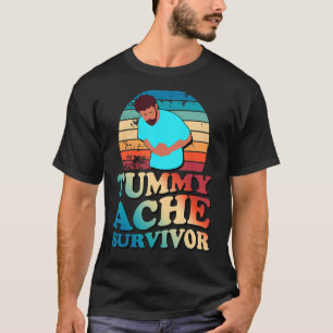 Retro Vintage Überlebender mit Bauchschmerzen IB T-Shirt