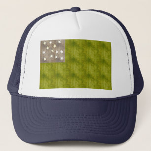 Retro Vintage Vermont-Republik-Flagge Truckerkappe