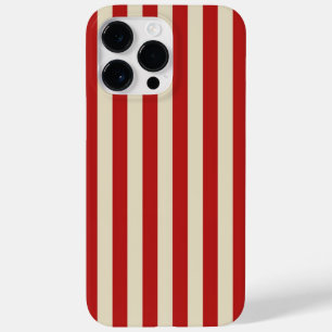 Retro Vintage vertikale PopCorn klassische Streife Case-Mate iPhone Hülle