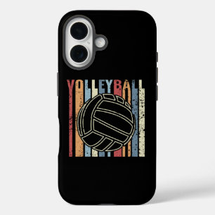 Retro Vintage Volleyball iPhone 16 Hülle