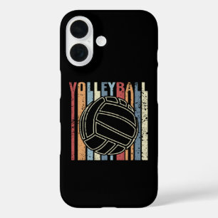 Retro Vintage Volleyball iPhone 16 Hülle