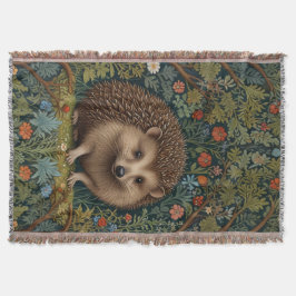 Retro Vintage Wälder Igel Wälder botanischen Decke
