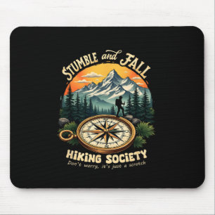 Retro Vintage Wander- und Kletterkostüm Vintage Mousepad