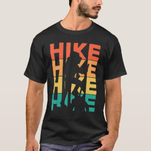 Retro Vintage Wandern für Wanderer & Bergsteiger T-Shirt