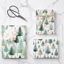 Retro Vintage Weihnachtsbaum Feiertagsgeschenk