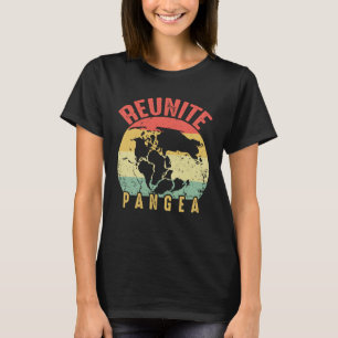 Retro Vintage Wiedervereinigung Pangea Geologe Ge T-Shirt