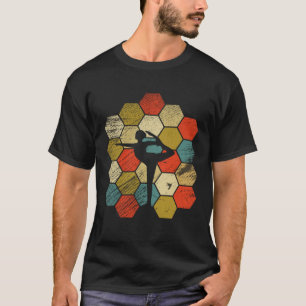 Retro Vintage Yoga und Meditationshobby lustig 2 T-Shirt