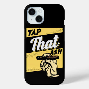 RETRO VINTAGE ZIGARRE ASCHE ABTIPPEN LUSTIGES ZITA Case-Mate iPhone HÜLLE