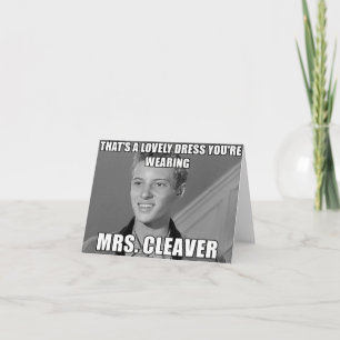 Retro-Vintager 60er Karte