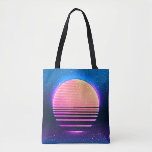 Retro Vintager 80er oder geometrischer Stil der 90
