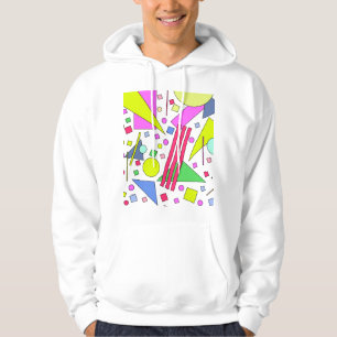 Retro Vintager 80er und 90er-Jahre-Stil Hoodie