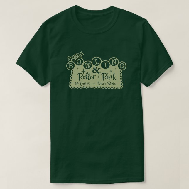 Retro-Vintager Bowling T-Shirt (Design vorne)