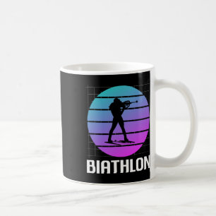 Retro Vintager Clic Biathlon Biathlete 1 Kaffeetasse