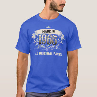Retro Vintager Geburtstag 1965 T-Shirt