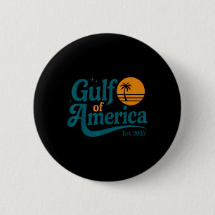 Retro Vintager Golf of US America 2025 American Fl Button