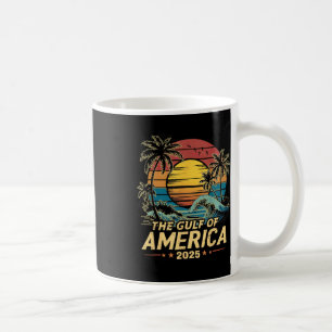 Retro Vintager Golf of US America 2025 American Fl Kaffeetasse