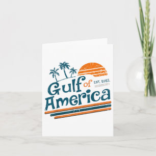 Retro Vintager Golf of US America 2025 American Fl Karte