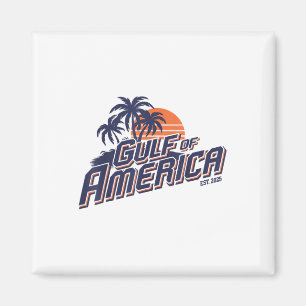 Retro Vintager Golf of US America 2025 American Fl Magnet