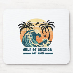 Retro Vintager Golf of US America 2025 American Fl Mousepad