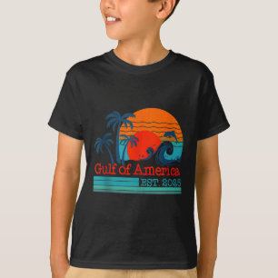 Retro Vintager Golf of US America 2025 American Fl T-Shirt