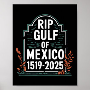 Retro Vintager Golf von Amerika Rip Golf von Mexik Poster