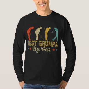 Retro Vintager Golfplatz von Par Men Golfspielen T-Shirt