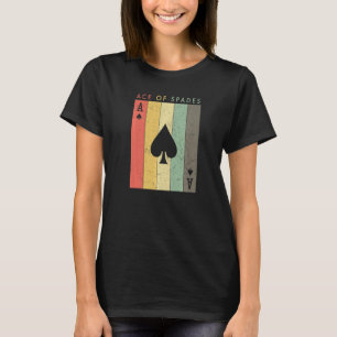Retro-Vintager Kartenspieler T-Shirt