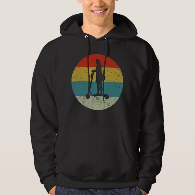Retro-Vintager Scooter Hoodie (Vorderseite)