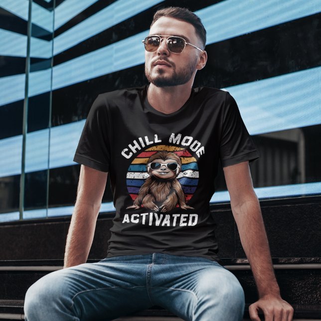 Retro Vintager Sonnenuntergang und -dämpfer, Chill T-Shirt (Von Creator hochgeladen)