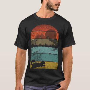 Retro-Vintages Eichhörnchen und süße Tier 2 T-Shirt