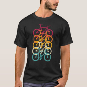 Retro Vintages Fahrradfahren Lover T-Shirt