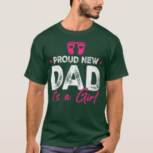 Retro Vintages Geschlecht offenbart, dass New Dad T-Shirt