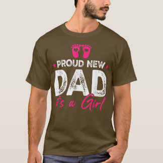 Retro Vintages Geschlecht offenbart, dass New Dad T-Shirt