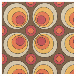 Retro-Vintages Mod-Muster Stoff