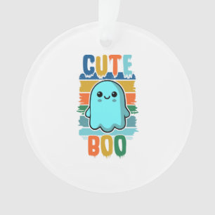 Retro Vintages Niedliches Halloween-Ghost Ornament