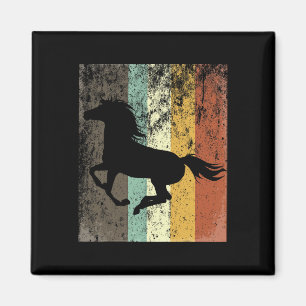 Retro Vintages Pferd Lover Gabe Reiten Magnet