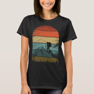 Retro Vintages Wandern und Camping Hobby 2 T-Shirt
